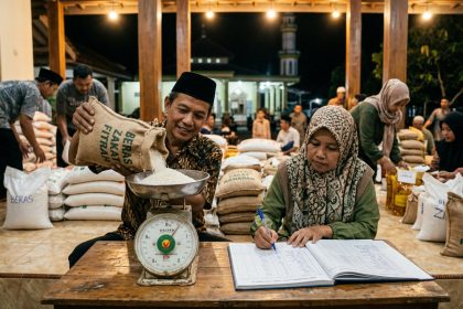 Status Panitia Zakat Fitrah dalam Fiqih: Amil atau Wakil? Penjelasan Mazhab Syafi'i